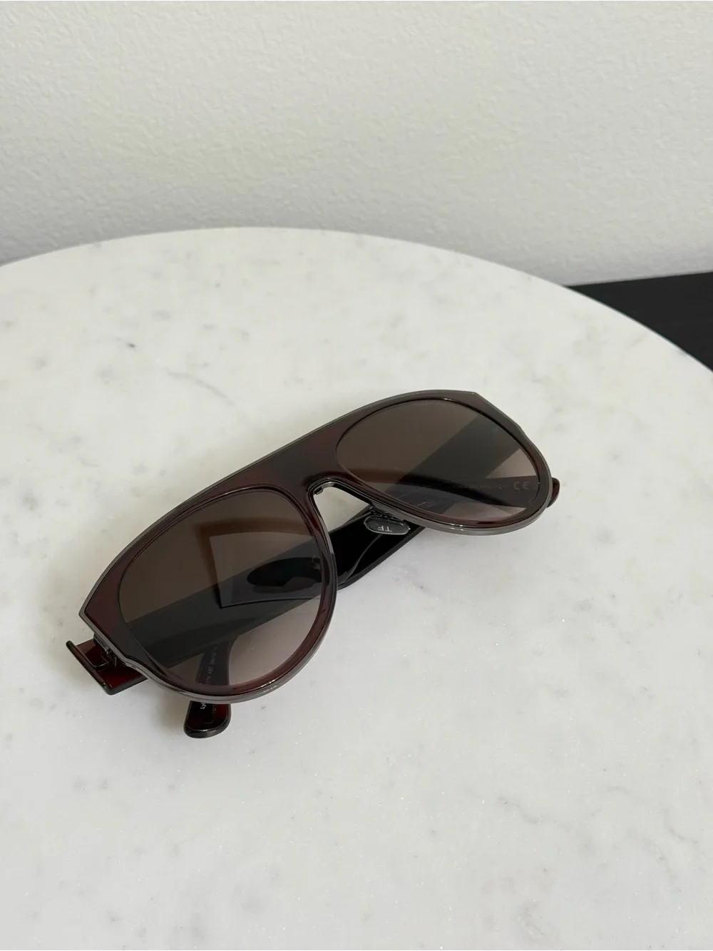 Tom Ford Lyle-02 TF1074 48T Brown Aviator Sunglasses - new